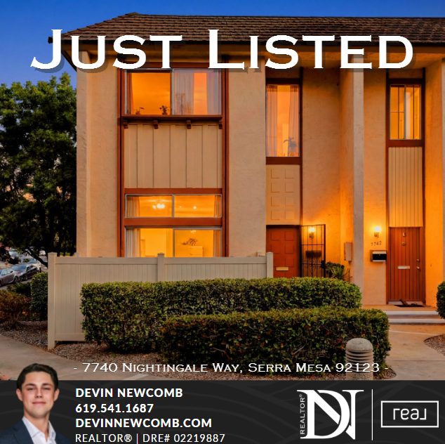 Just listed: 7740 Nightingale Way, Serra Mesa